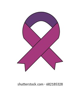 Peace ribbon symbol
