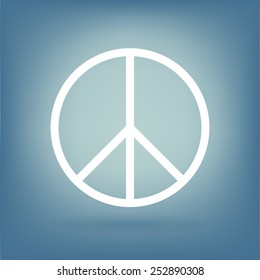 Peace sign.  