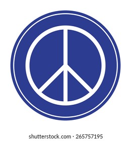 Peace sign.