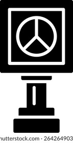 Peace Sign Creative New Icons Design Vector Design