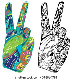 Peace Sign Graphic