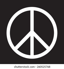 Peace sign icon