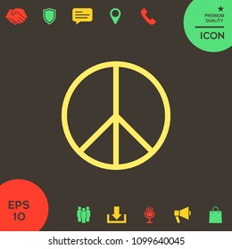 Peace sign symbol