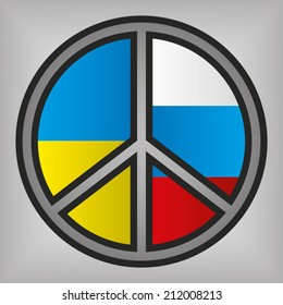 Peace Sign Ukraine Russia