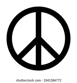 Peace sign vector