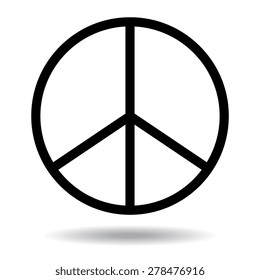 Peace sign - vector