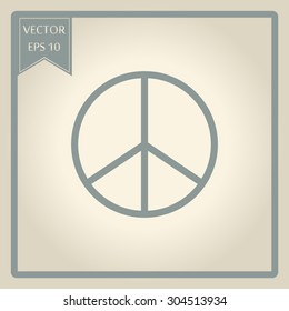 Peace sign - vector