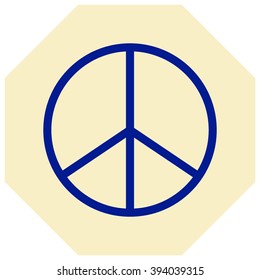 Peace sign - vector