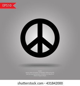 Peace sign vector