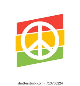 peace sign, vector