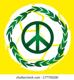 Peace sign vector art
