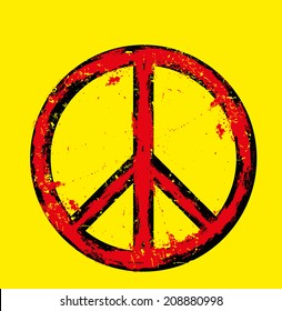 peace sign vector art