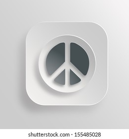 Peace sign vector icon 