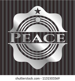 Peace silver badge