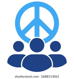 Peace Simple Vektor Icon Collection