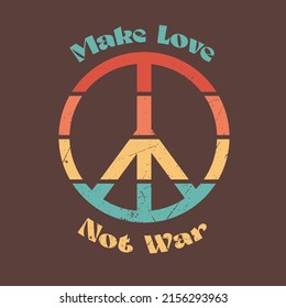 peace sing of pacifism poster