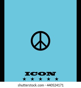 Peace symbol.