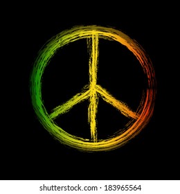 peace symbol created