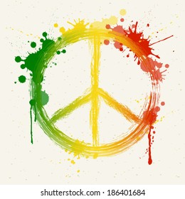 peace symbol created