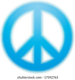 peace symbol (dots design series)