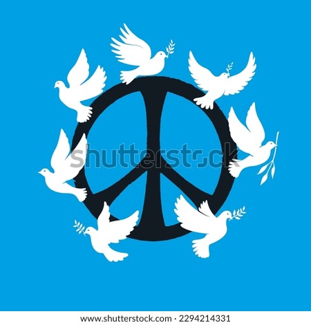 The Peace symbol was first used in a 1958 protest march in a campaign for nuclear disarmament in Britain. During the Vietnam War the peace symbol was used extensively by anti-war protestors.