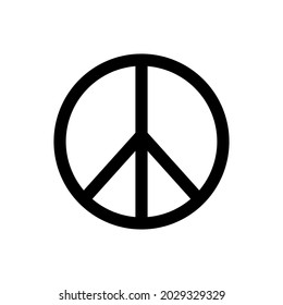 Peace Symbol Icon for apps and web sites