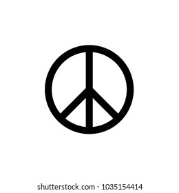 Peace Symbol icon Vector illustration, EPS10.