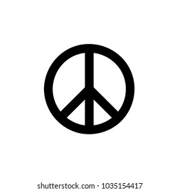 Peace Symbol icon Vector illustration, EPS10.