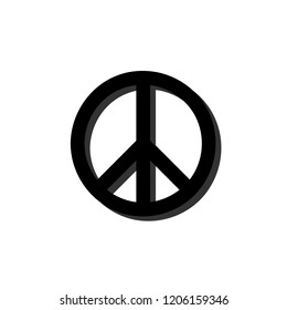 Peace Symbol icon Vector illustration, EPS10.