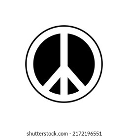 Peace Symbol Peace Modern Symbol Peace Stock Vector (Royalty Free ...