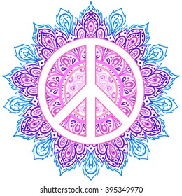 Peace Flower Symbol High Res Stock Images Shutterstock