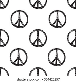 peace symbol pattern