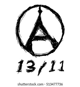 peace symbol tower