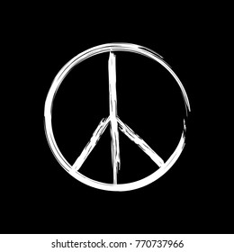 Peace symbol vector