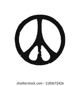 Peace Symbol Vector Icon