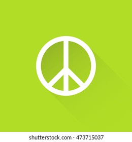 peace symbol. vector illustration