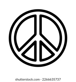 peace symbol,icon isolated on background