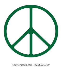 peace symbol,icon isolated on background