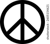 Peace Symbols Digital EPS Vector graphics File