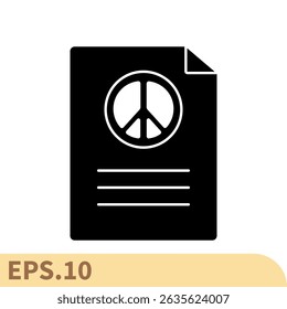 peace teatry icons  symbol vector elements for infographic web