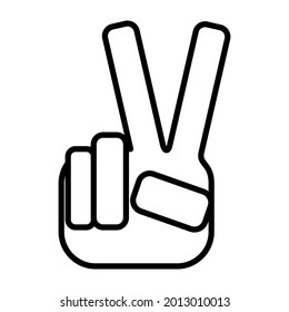 peace this sign symbolizes peace