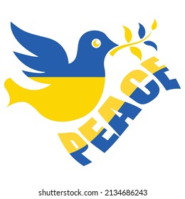 Peace Ukraine - Ukraine T-shirt Design, vector file.