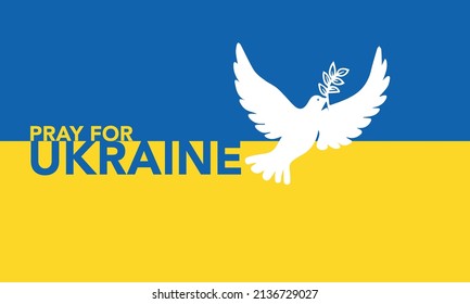 Peace in Ukraine Vector design
