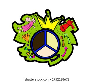 peace, unity in diversity symbol