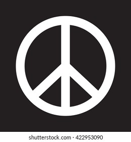 Peace vector icon