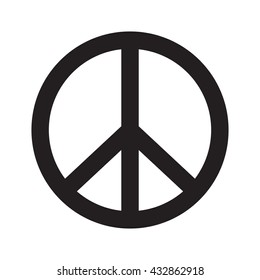Peace vector icon