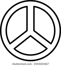 Peace Vector Illustration Detailed Icon