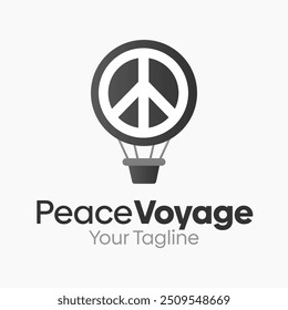 Peace Voyage Logo Design Template. Good for Business, Agency, Community and Organization