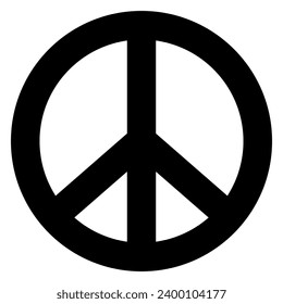 Peace War Sign Logo Emblem Badge Sticker Vector EPS PNG Transparent No Background Clip Art Vector EPS PNG 