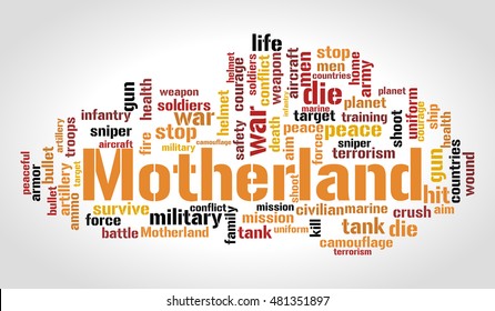 Peace word cloud. Social concept. Vector illustration.